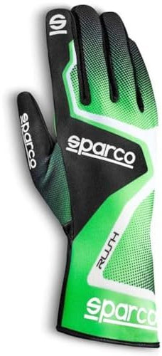 sparco GUANTI RUSH 2020 TAGLIA 09 VERDE/NERO
