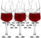 Homiu Large Red Wine Glasses Set of 12 | 400 ML | Crystal Clarity Wine Drinking Glass | Florence Collection | Party Wedding Gift Cocktail | Home Restaurants Kitchen Glassware | Dishwasher Safe