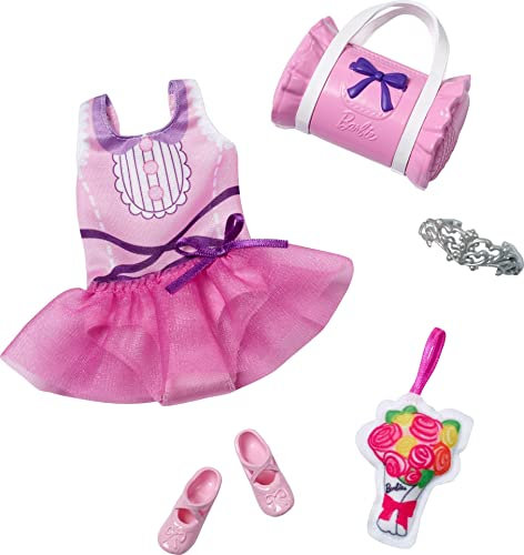 Barbie Kleidung, Vorschulspielzeug, Mein erstes Modepaket, Tutu-Trikot, einfaches Verkleiden, Ballett- und Tanzzubehör