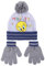 CERDÁ LIFE'S LITTLE MOMENTS Mädchen Tweety Mütze Kinder Set-Winter Kleidungsset mit Wintermütze & Handschuhe Jungen in Grau Müzenset, Einheitsgröße