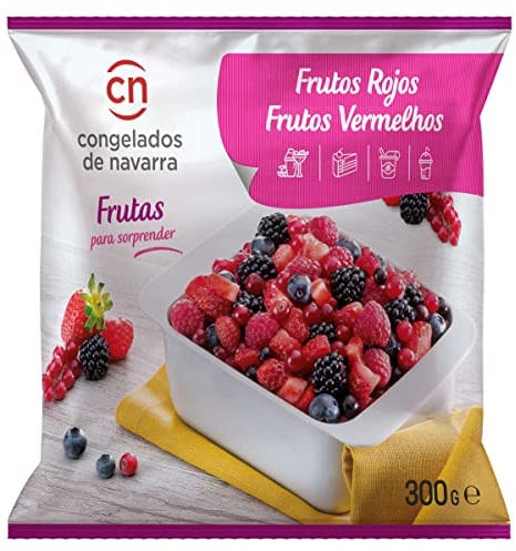 CONGELADOS DE NAVARRA frutos rojos bolsa 300 gr