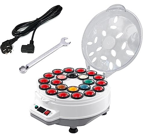 DOZPAL Pool-Ballreiniger-Poliermaschine, 16/22 Bälle, automatisches Billard-Reinigungsset mit elektromechanischem Kühlsystem (Billardkugeln Nicht im Lieferumfang enthalten),22balls