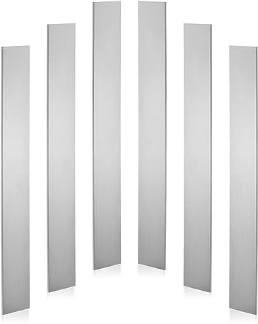 PATIKIL 1084 Steel Flat Bar, 6 Pcs 12 x 1 1/2 x 1/8 Knife Making Steel Iron Stock for Forging Blade Knife Sword Chopper