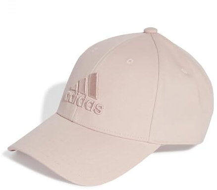 adidas Unisex - Adulto Big Tonal Logo Baseball cap, Sandy Pink, S