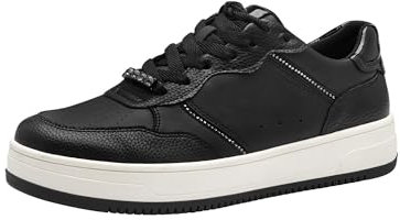 Tamaris Damen Sneaker Vegan; Black, EU 41