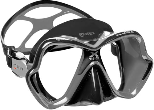 Mares X-Vision Ultra Liquidskin Tauchmaske (Schwarz/Grau)