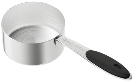 LEIFENY Dog Food Scoop 1 Cup | 1/2 Cup (1/2 Cup)