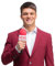 Wicked Costumes Funny Microphone Newsreader/Anchorman Fancy Dress Accessory