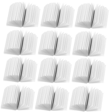 OFFSCH 40 Stück Miniaturbücher Für Puppenhaus Leeres Mini-bücherregal Für Jungen Und Mädchen Bastel-mini-bücher-