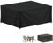 LAMUNI Large Garden Furniture Covers, 230x165x80cm Outdoor Garden Furniture Set Cover, 420D Oxford Patio Table Cover Waterproof Patio Furniture Covers for Outside Chair and Table Rattan Sofa Cover