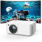 VenirCool H69 Ultra Mini Projector with WiFi and Bluetooth, 4K Support 4D Keystone Smart Projector for Bedroom, Office, Home Theater and More