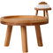 Blumenhocker, Hocker Aus, Kleiners Holzhocker, Pflanzenständer Baumscheibe, Pflanzenhocker Rund, Blumentopfhalter Balkon Für Zuhause, Büro, Garten, Terrasse
