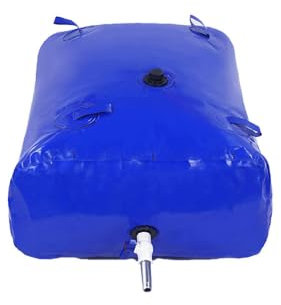 240 L/63.4 Gallon Water Storage Bladder,Large-Capacity Foldable Water Bladder Tanks Container,Collapsible Soft Drought-Resistant Water Bag,Portable Water Tank for Outdoor Emergency Water,Irrigation