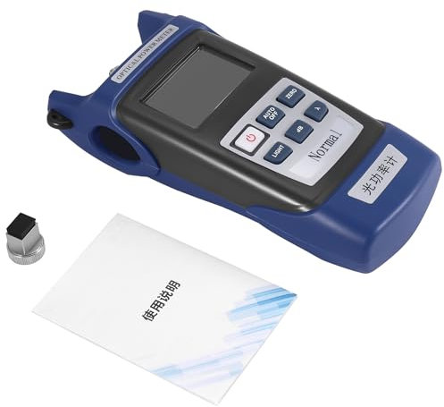 Agwuoetr Optisches Hand Messgerät für Hoch Präzise Faser Prüfgeräte für Optische Dämpfungs Prüfung mit Fc/Sc Adapter
