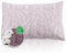 Herbalind Lavendelkissen Floral Allover 30x20 cm in Lilac – Duftkissen mit Lavendelblüten und Schafschurwolle – Baumwollbezug mit floralem Muster – Made in Germany