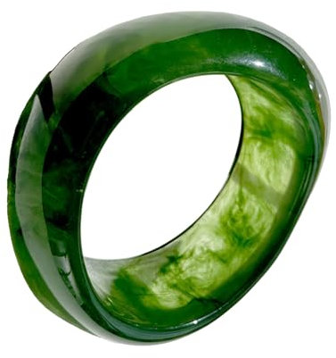 Zkydhbd Ombres Brauner Harz Armreifen Schmuck Tragbare Komfortable Kleidung Für Geschäftstreffen Dating Anlässe Stilvolle Outfits