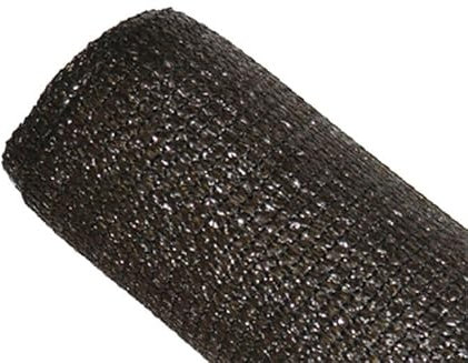 MAILLESTORE Brise-Vue 80% Marron/Noir - 95gr/m² - sans boutonnières Marron/Noir 1m x 5m