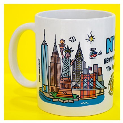 DONSOUVENIR TAZA MUG NEW YORK. MODELO: LA GRAN MANZANA