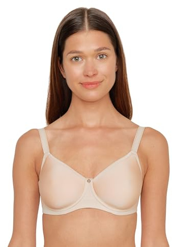 Susa BH Damen mit Bügel - Catania 7869 - Größen A-F - Spacer-BH mit Unterbrustband - Gemoldete Cups mit verstellbaren Trägern - Seamless - Bequemer T-Shirt-BH