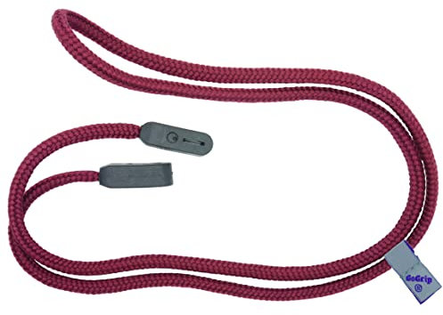 GoGrip Original - Secure Glasses Cord - Spectacle Cord and Spec Lanyard (Red)