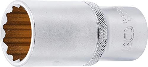 BGS 10663 | Steckschlüssel-Einsatz Zwölfkant, tief | 12,5 mm (1/2) | SW 26 mm