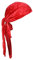 Thetru Piraten-Kopftuch in rot | Einheitsgröße Erwachsene | Piraten-Bandana für Freibeuter-Kostüme zu Karneval und Fasching