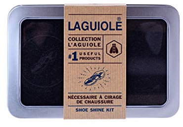 LAGUIOLE - 40268897 Kit de Voyage Exclusif de Cirage de Chaussures (7 pièces)