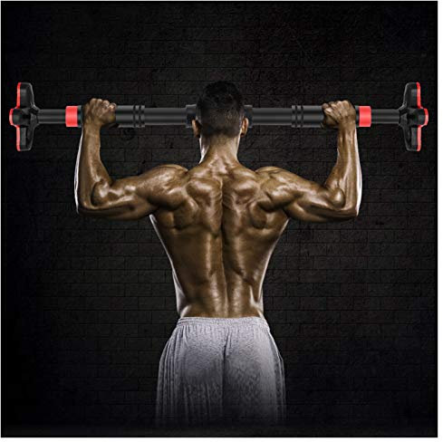 NENGGE Klimmzugstange Türrahmen Ohne Schrauben Zuhause Multifunktionales Verstellbare Türreck für Klimmzüge Türstock Reckstange Tür Indoor Pull Up Bar Fitness-Workout-Stange, bis 400KG,100/150cm