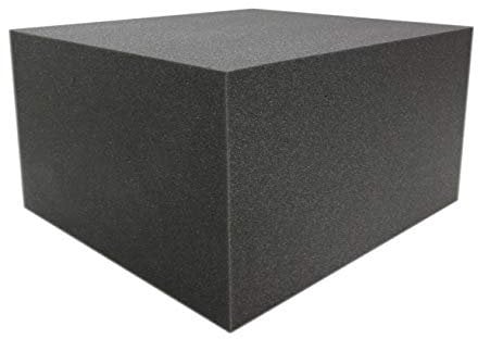 Dibapur Kenny Bandscheibenwürfel SCHWARZ 55x45x35cm Ohne Bezug Stufenlagerung Stufenlagerungswürfel Stufenbett Reha Orthopädischer Positur Kissen Lagerungskissen Stufenlagerung