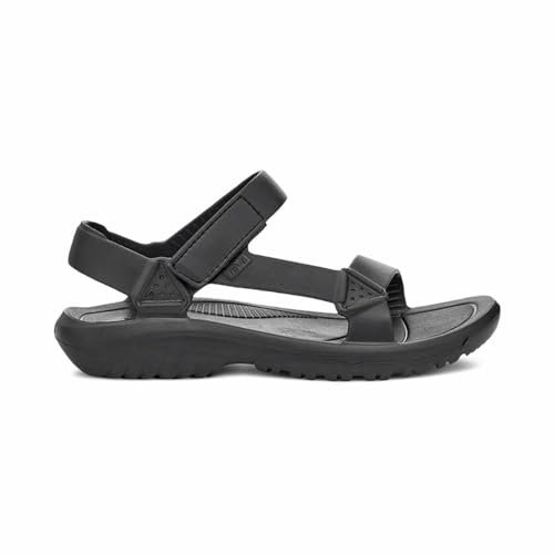 Teva Homme Hurricane Drift Sandale, Noir, 42 EU
