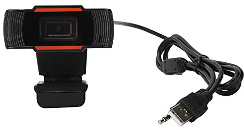 Zunate USB Webcams with Microphone, 720P Highdefinition Webcam Free Drive USB Computer Camera, Compatible for Windows 7/10/XP/for OS X/for Android5.1