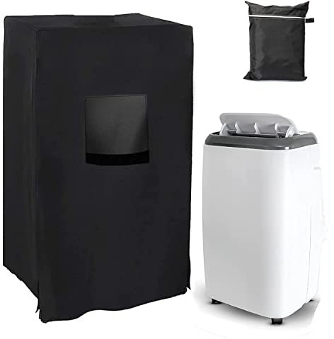 Portable Air Conditioner Cover UCARE Waterproof Portable AC Unit Cover 420D Oxford Dust-proof Windproof Mobile Air Conditioner Protection Cover for Outdoor Indoor