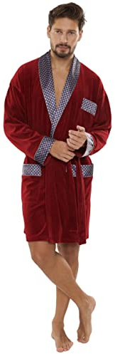 FOREX Lingerie élégant peignoir/robe de chambre en velours ou peignoir/robe de chambre sportif en coton. Fabriqué dans l'UE.