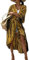 Tie Dye Beach Kimono Cardigan,Long Swimsuit Bikini Beach Cover Up, Open Front,Casual Loose Flowy (Yellow, One Size)