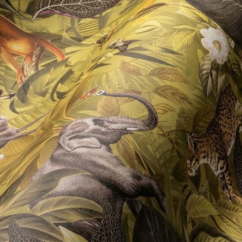 A.S. Création PintWalls 387242 Non-Woven Wallpaper Jungle Animals 10.05 x 0.53 m Made in Germany