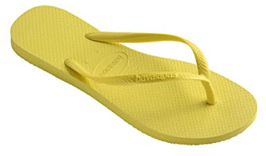 Havaianas Slim Women Flipflop Yellow Pixel 5.5/6 UK