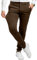 Performance Pants Herren Dunkelbraun (Größe 29W/34L) - Stilvolle Herren Hosen Stretch - Chino Hose Stretch - Stilvolle Anzughose - Modische Praktische Männer Hosen für Business & Freizeit