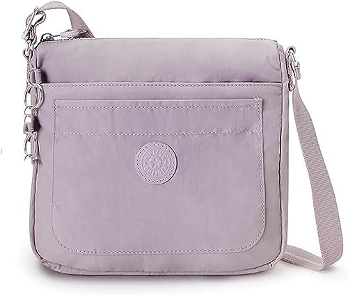 Kipling Sebastian Umhängetasche, Bold Purple, Üppiger Lavendel, 9L x 8.5H x 1.75D