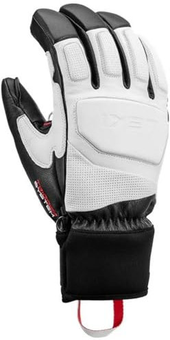 LEKI Handschuhe Griffin Prime 3D weiß (Größe: 9)