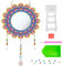YHNMMNO 5D Diamond Painting Kinder,Geschenk für Mädchen 5 6 7 8 9 10 11 12 Jahre, Kreativ Geschenke Suncatcher Bastelset Spielzeug mit Anhänger für Mädchen Teenager Erwachsene
