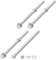 METALLIXITY Hex Head Screws Bolts, Nuts, Flat & Lock Washers Kits (5/16-18x6) 4 Set, Stainless Steel Fully Threaded Machine Screws Bolt Set - for Home Appliance Equipment