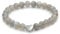 Echtes Labradorit AAA Edelstein Armband mit 6mm Perlen und Edelstahlherz - verschiedene Längen - Heilstein Schutzstein Talisman Glücksbringer Geschenk (Labradorit, 22CM)