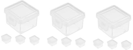 TOPBATHY 12 Stück Käse Aufbewahrungsbox Multifunktions Käseboxen Küche Obstkisten Küchenbehälter Butterdosen Frischhaltung Käseboxen Aufbewahrungsbehälter Für Kühlschrank