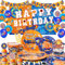 16 Gäste Dart Battle Geburtstags dekorationen Dart Battle Party Geschirrset Party Deko Teller Geburtstag Banner Ballons Geeignet für Kindergeburtstage