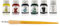 Octopus Write and Draw Ink Set Basic Mix, Schreib- und Zeichentusche, 6 x 10 ml mit Schreibfeder