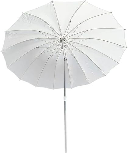 Parasol de plage, parasol de pêche portable de 200 cm, résistant à la pluie, inclinable en métal, poteau de plage extérieur, grand parapluie rond, parasol de jardin (sans base) (couleur : vert, taille