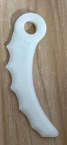 dellyy 10 Pcs Rasentrimmer Klingen, Ersatzmesser für Rasenmäher, Trimmer Ersatzmesser, Rasentrimmer Zubehör, Messer für Rasentrimmer, Rasentrimmer Metallklinge, Trimmer Ersatzklingen