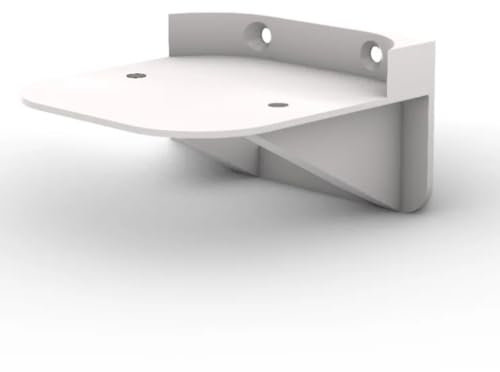 smattex Wandhalterung kompatibel mit Aqara Camera Hub G5 Pro - in Zwei Farben - langlebiger PETG-Kunststoff - für bessere Blickwinkel - witterungsbeständig (Weiß)