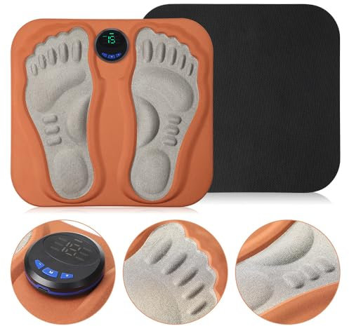 AngLink Hermhoffer Elektrisches Fußmassagegerät mit Vibration und Wärme – Für intensive Fußentspannung zu Hause, tragbar & geräuscharm, ideal bei müden Füßen (Lcd 2.0)
