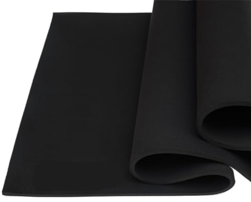 Wasserdichtes Neoprengewebe 5 mm doppelseitiger Neopren-Nähstoff, Laptoptasche, Reisetasche, wasserdichter, winddichter Schutz(45cm x 35cm)